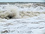 Die Ostsee bei Brodten im März 18