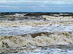 Die Ostsee bei Brodten im März 18